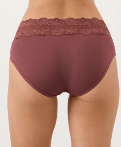 Organic Lace Waist Brief 3-Pack