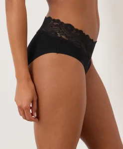 Organic Lace Waist Brief 3-Pack