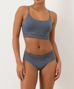 Organic Lace Waist Brief 3-Pack
