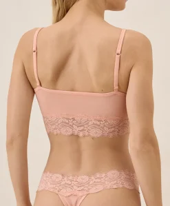 Organic Lace Waist Thong 3-Pack