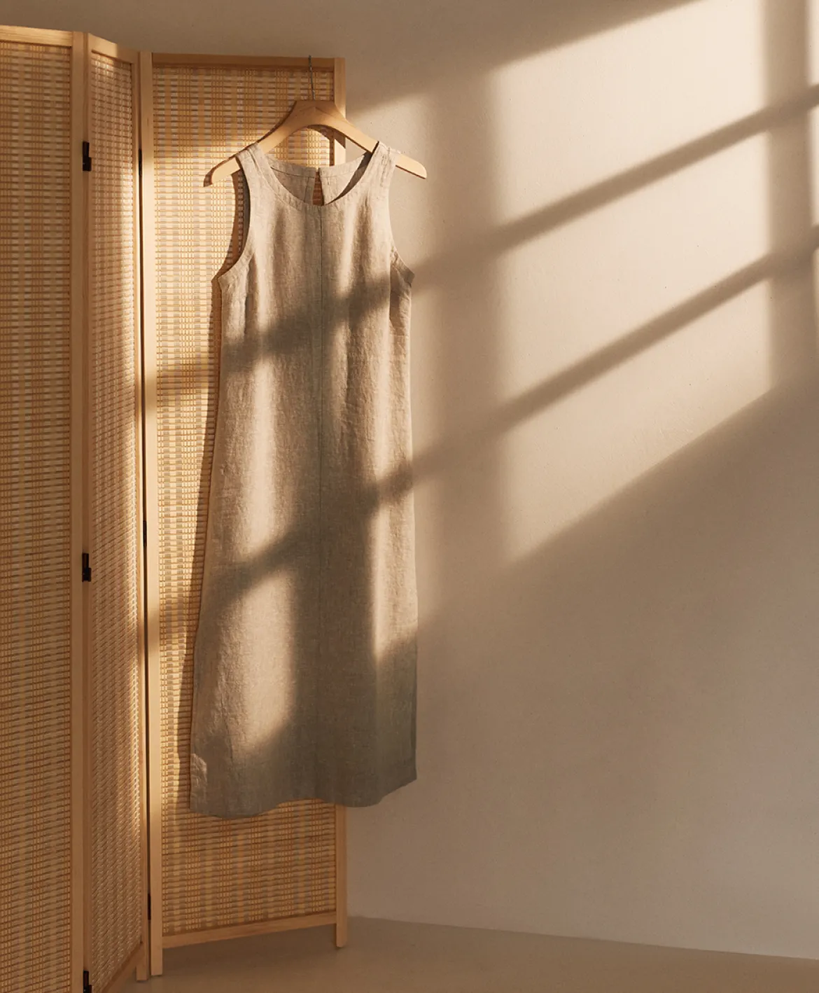Organic Linen Easy Tank Dress