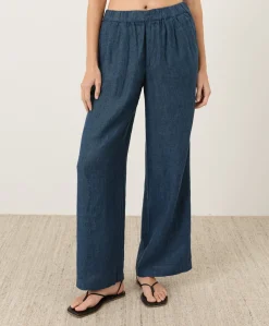 Organic Linen Easy Trouser Pant