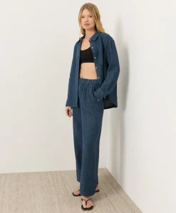 Organic Linen Easy Trouser Pant