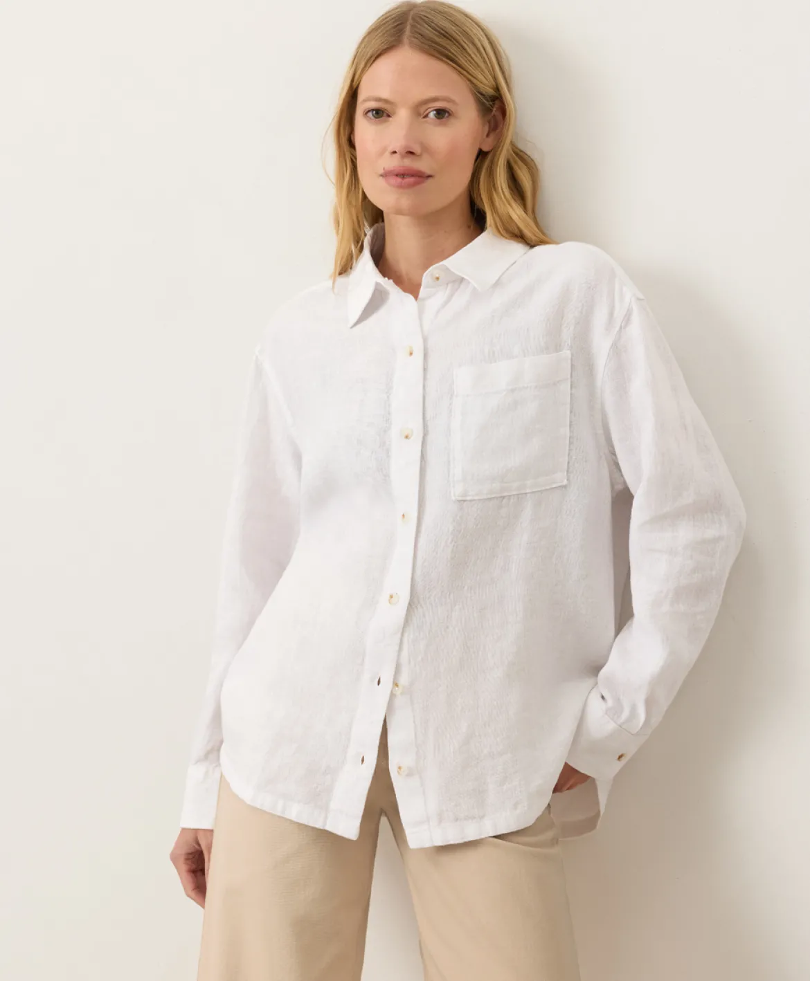 Organic Linen Relaxed Shirt