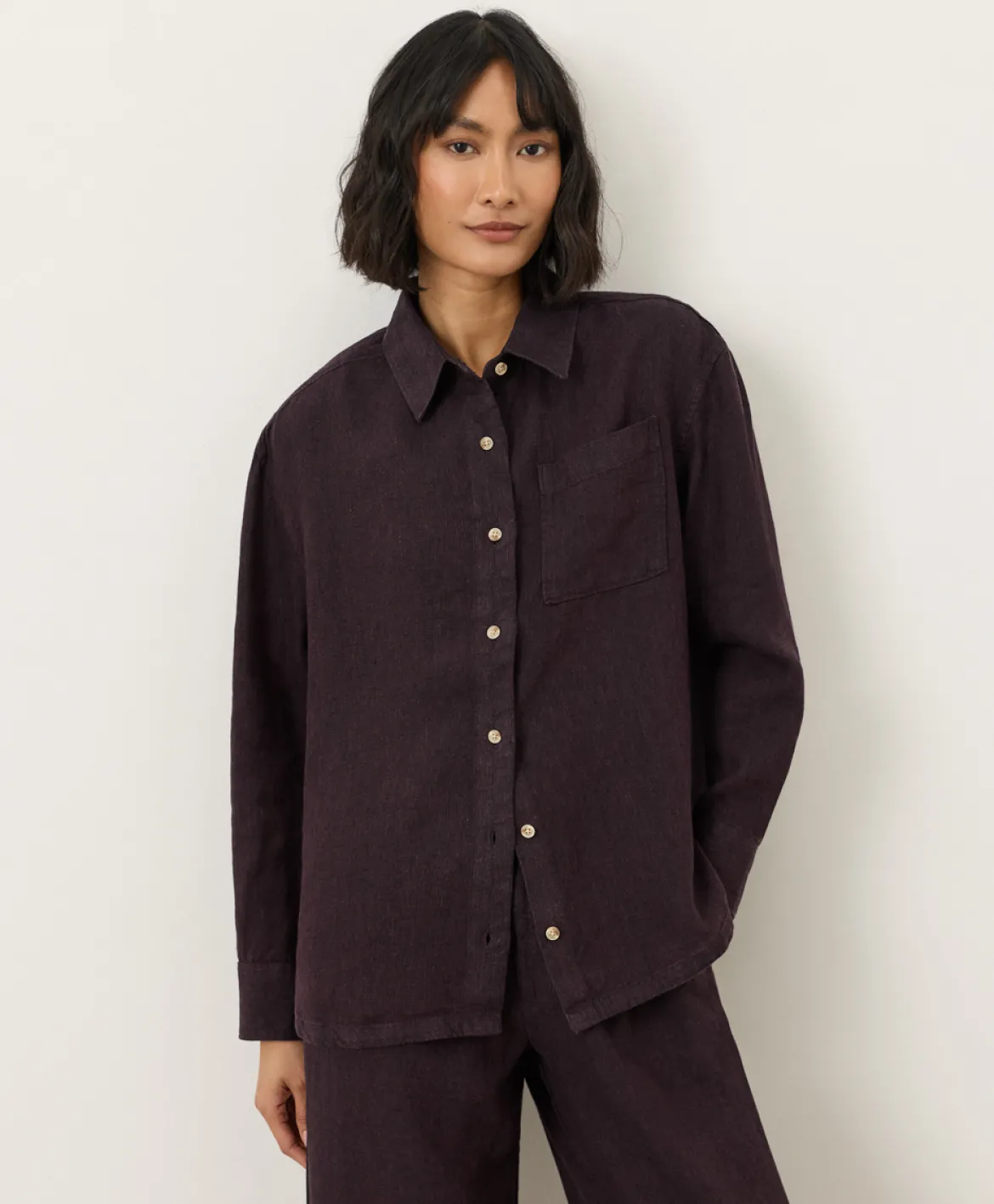 Organic Linen Relaxed Shirt