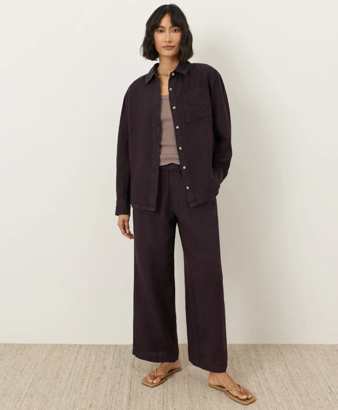 Organic Linen Relaxed Shirt