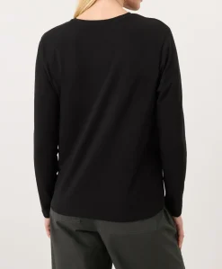 Organic Luxe Essential Crewneck Long Sleeve Tee