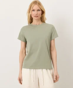 Organic Luxe Essential Crewneck Tee