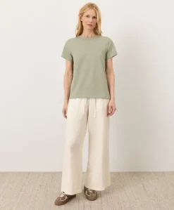 Organic Luxe Essential Crewneck Tee