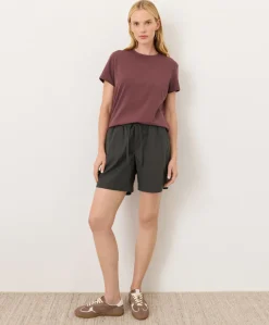 Organic Luxe Essential Crewneck Tee