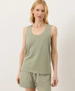 Organic Luxe Essential Scoop Neck Tank