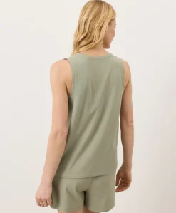 Organic Luxe Essential Scoop Neck Tank