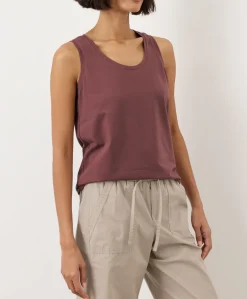 Organic Luxe Essential Scoop Neck Tank
