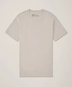 Organic Luxe Essential Slim Fit V-Neck Tee