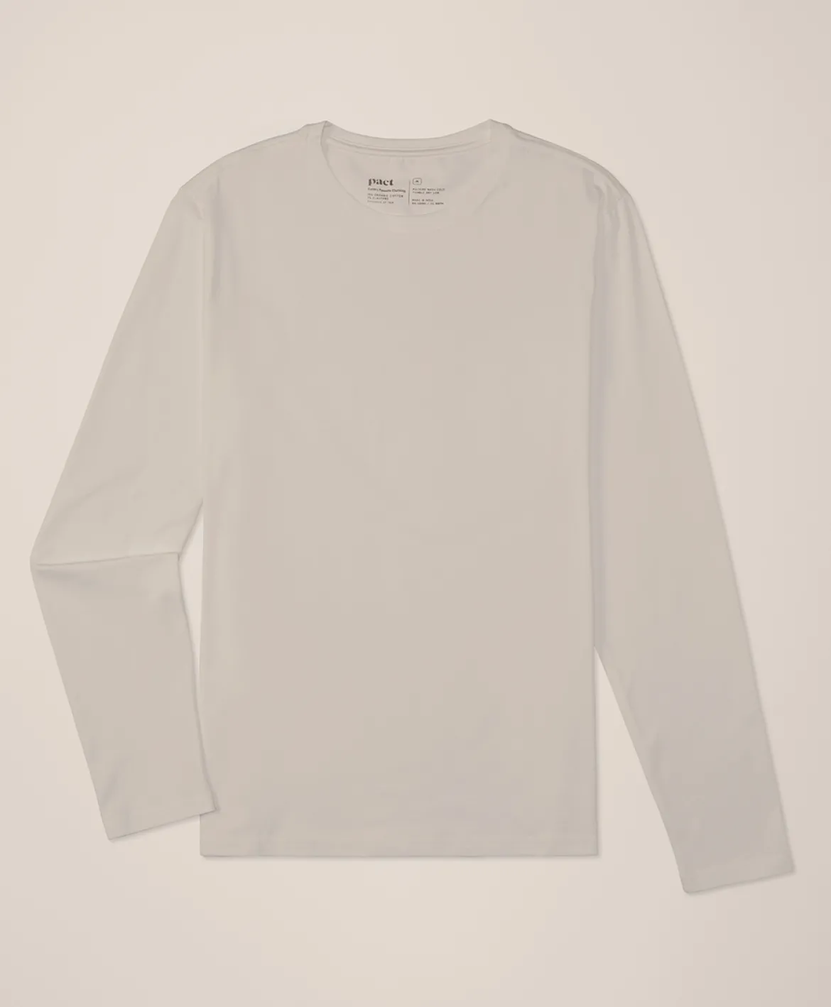 Organic Luxe Essential Slim Long Sleeve Tee