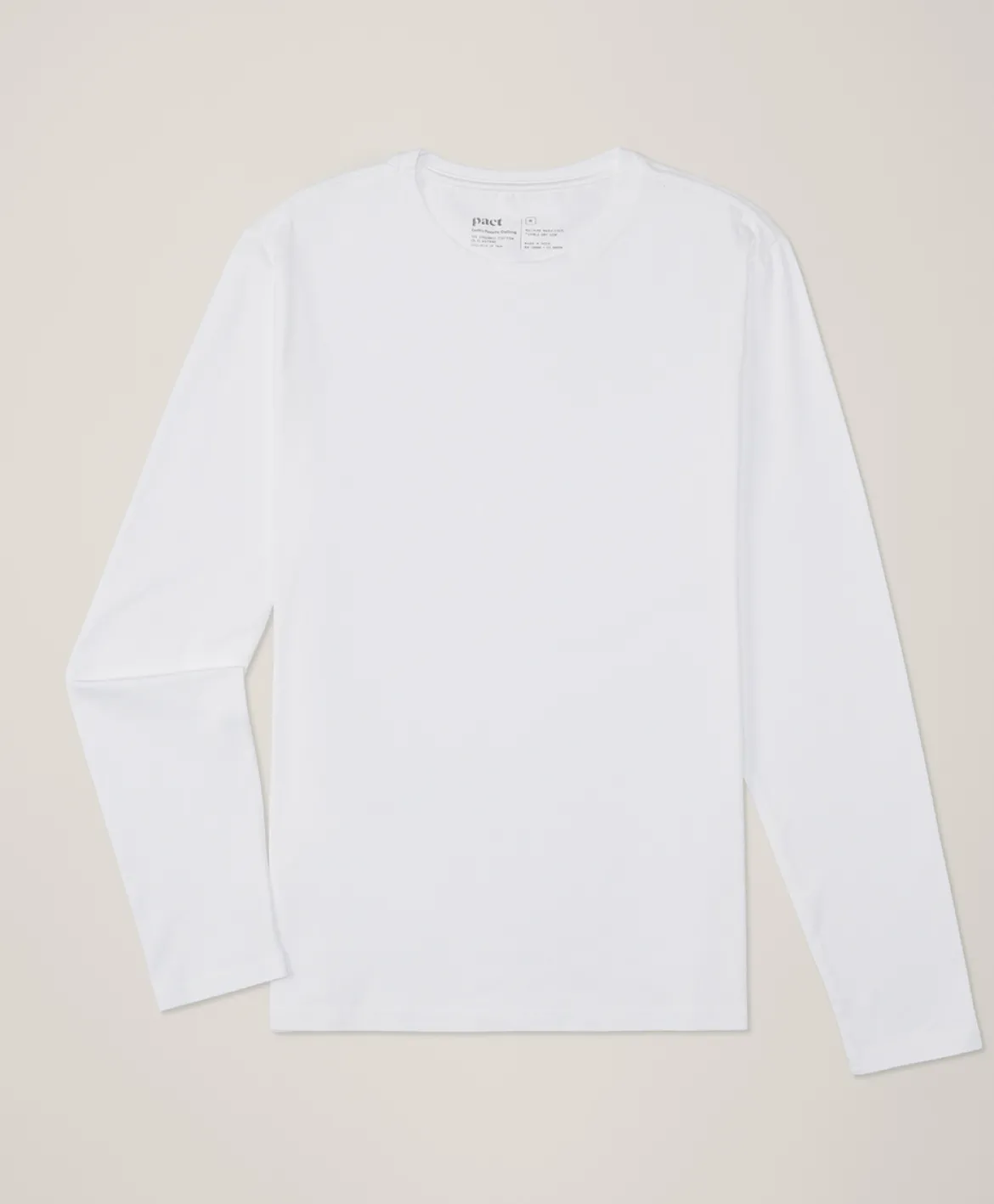 Organic Luxe Essential Slim Long Sleeve Tee
