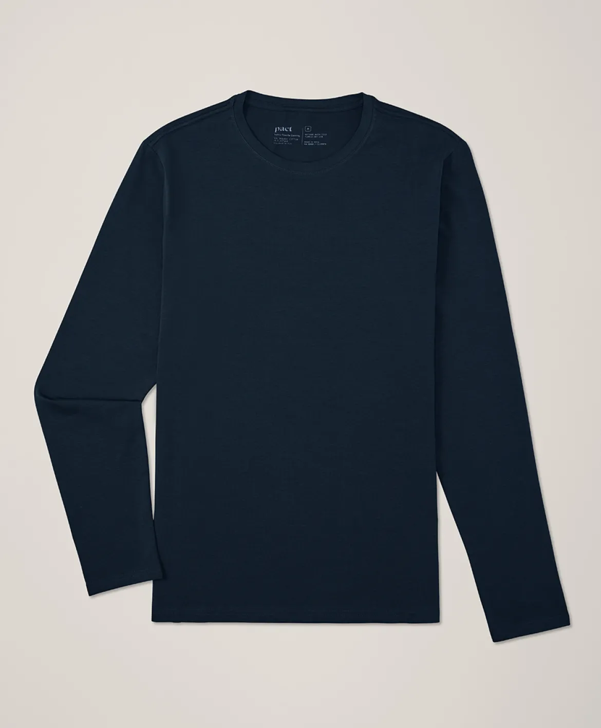 Organic Luxe Essential Slim Long Sleeve Tee