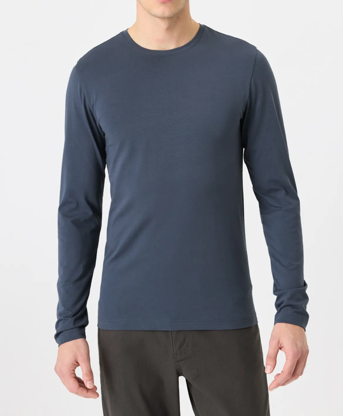 Organic Luxe Essential Slim Long Sleeve Tee