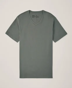 Organic Luxe Essential Slim Fit V-Neck Tee