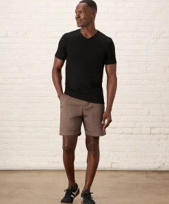 Organic Luxe Essential Slim Fit V-Neck Tee