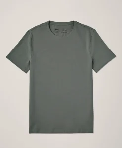 Organic Luxe Essential Slim Fit Crewneck Tee