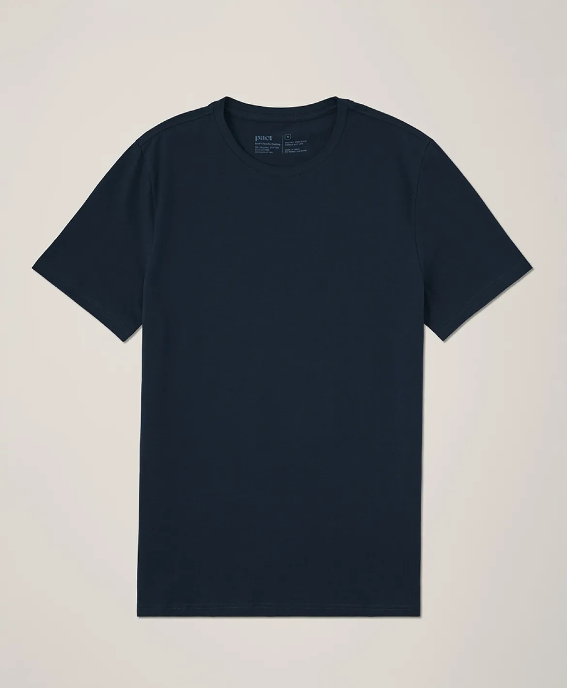 Organic Luxe Essential Slim Fit Crewneck Tee
