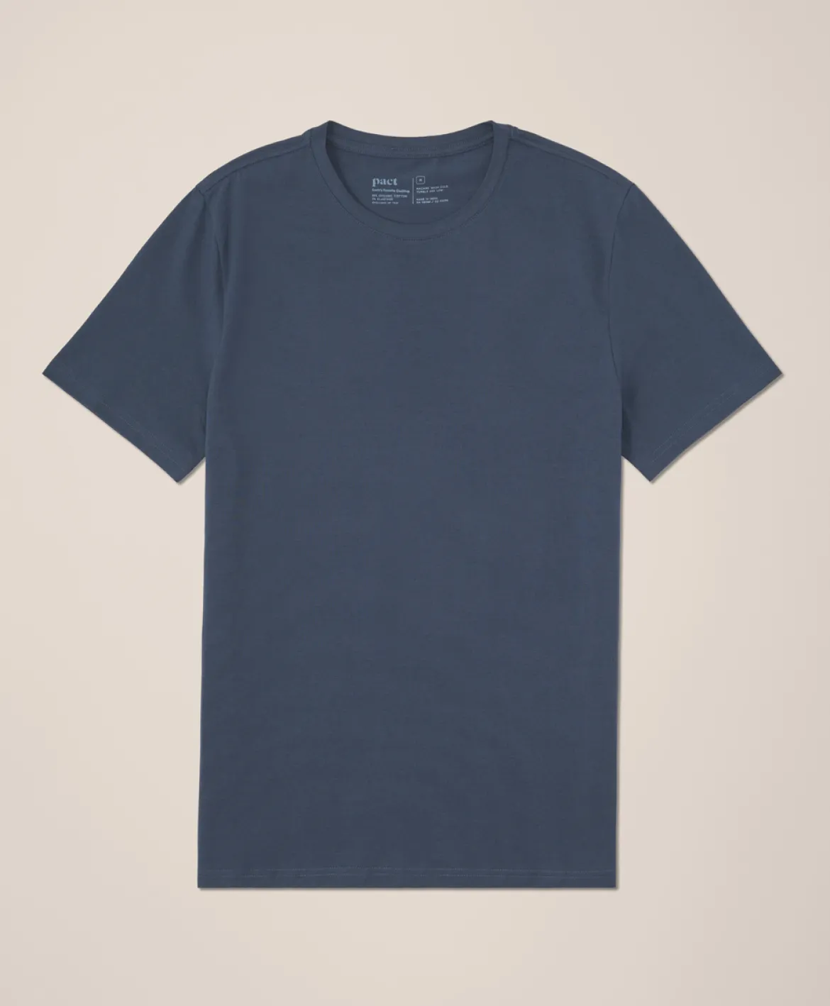 Organic Luxe Essential Slim Fit Crewneck Tee