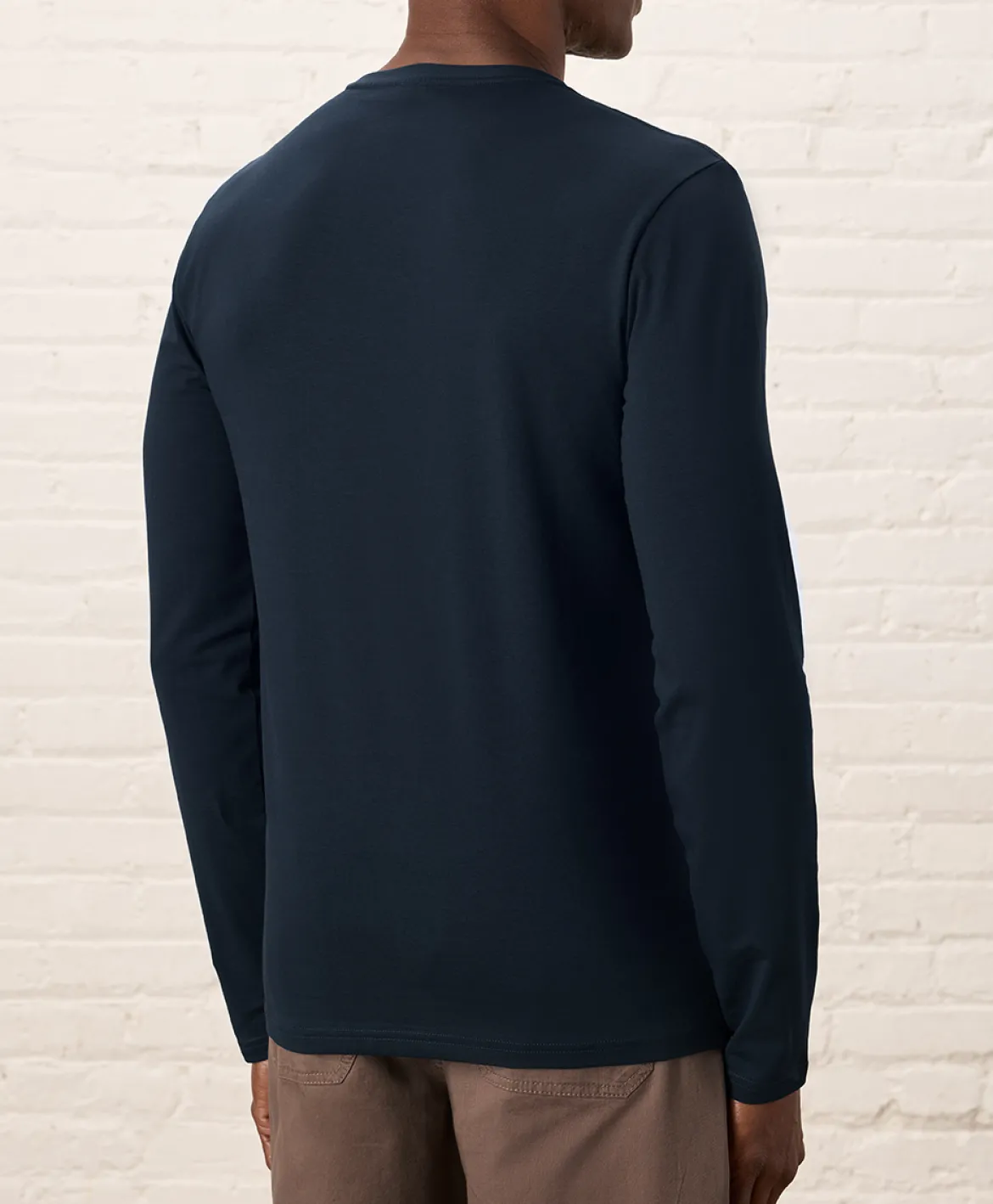 Organic Luxe Essential Slim Long Sleeve Tee