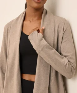 Organic Luxe Essential Swing Cardigan