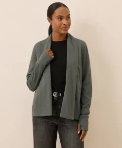 Organic Luxe Essential Swing Cardigan