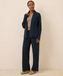 Organic Luxe Essential Swing Cardigan