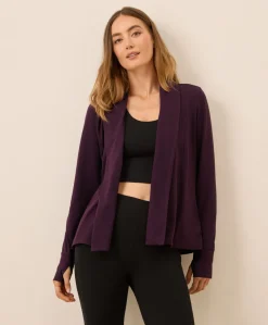 Organic Luxe Essential Swing Cardigan