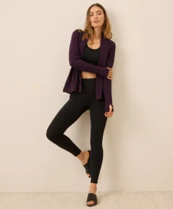 Organic Luxe Essential Swing Cardigan