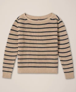 Organic Luxe Knit Boatneck Sweater