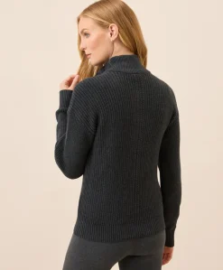 Organic Luxe Knit Henley Sweater