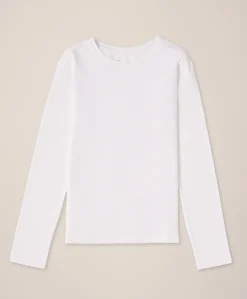 Organic Luxe Stretch Jersey Slim Long Sleeve Tee