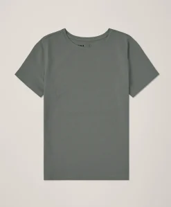 Organic Luxe Stretch Jersey Slim Tee