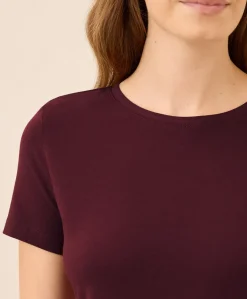 Organic Luxe Stretch Jersey Slim Tee