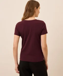 Organic Luxe Stretch Jersey Slim Tee