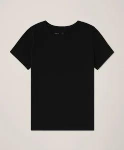 Organic Luxe Stretch Jersey Slim Tee