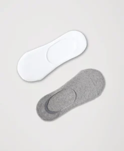 Organic No-Show Socks 2-Pack