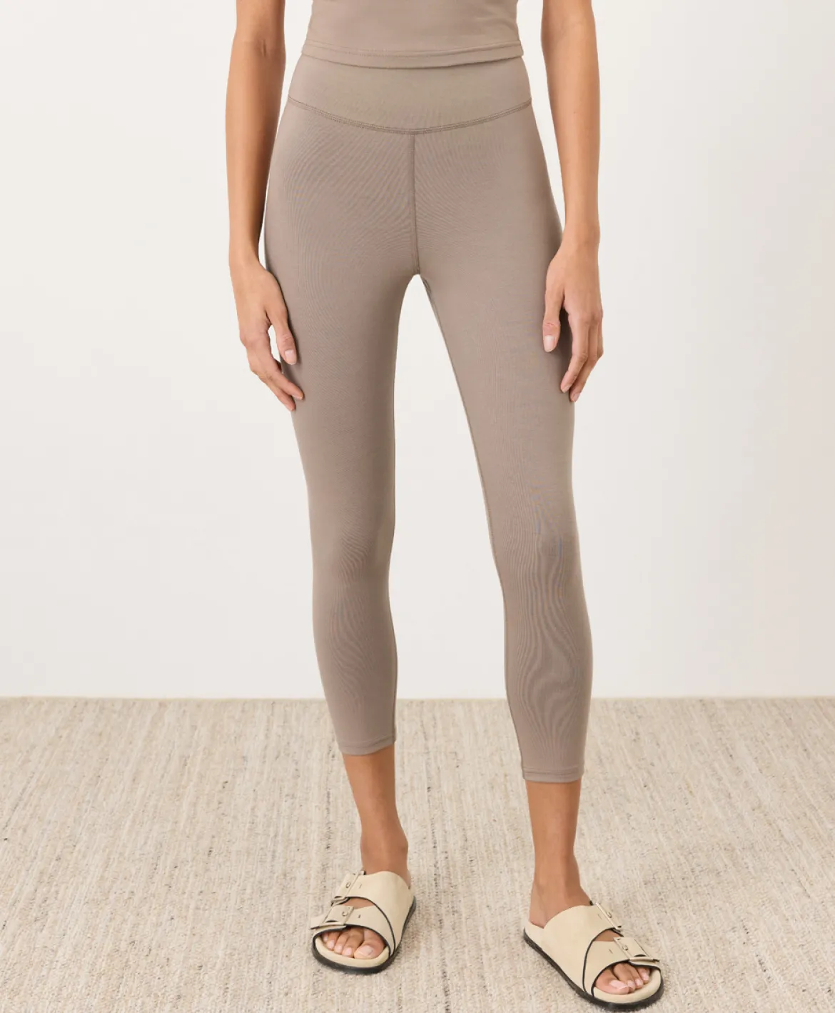 Organic On The Go-To Cropped Legging
