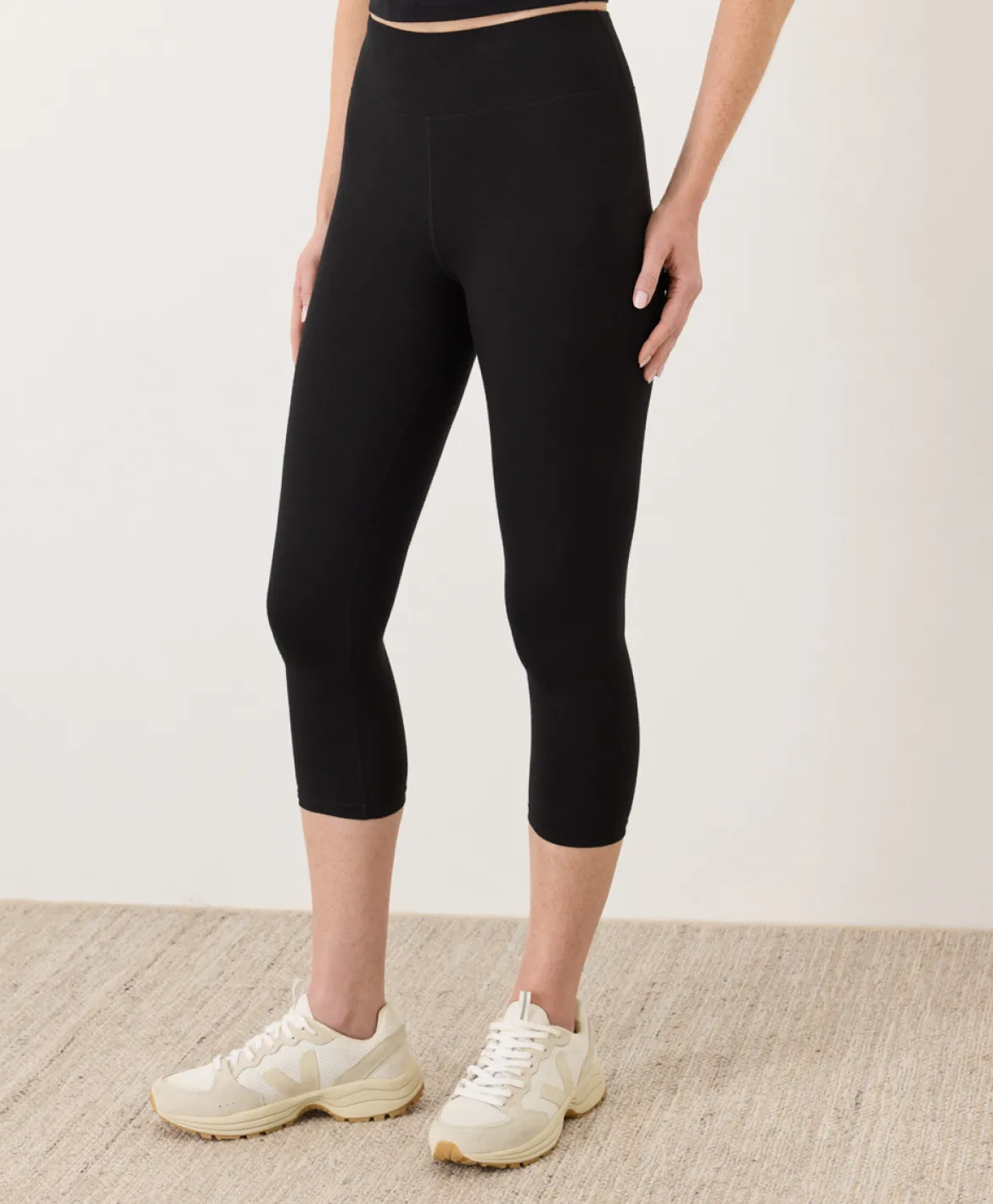 Organic On The Go-To Cropped Legging