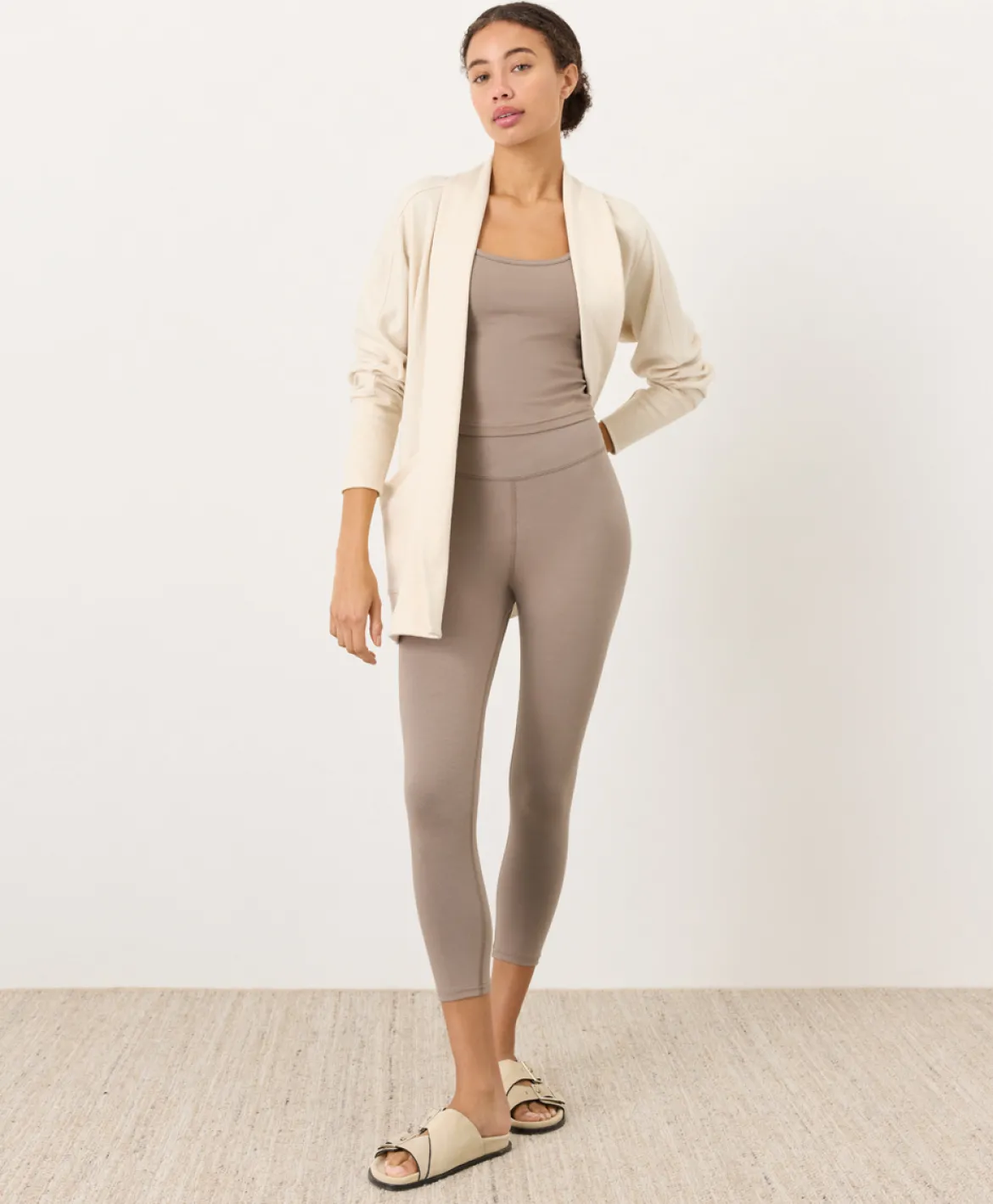 Organic On The Go-To Cropped Legging