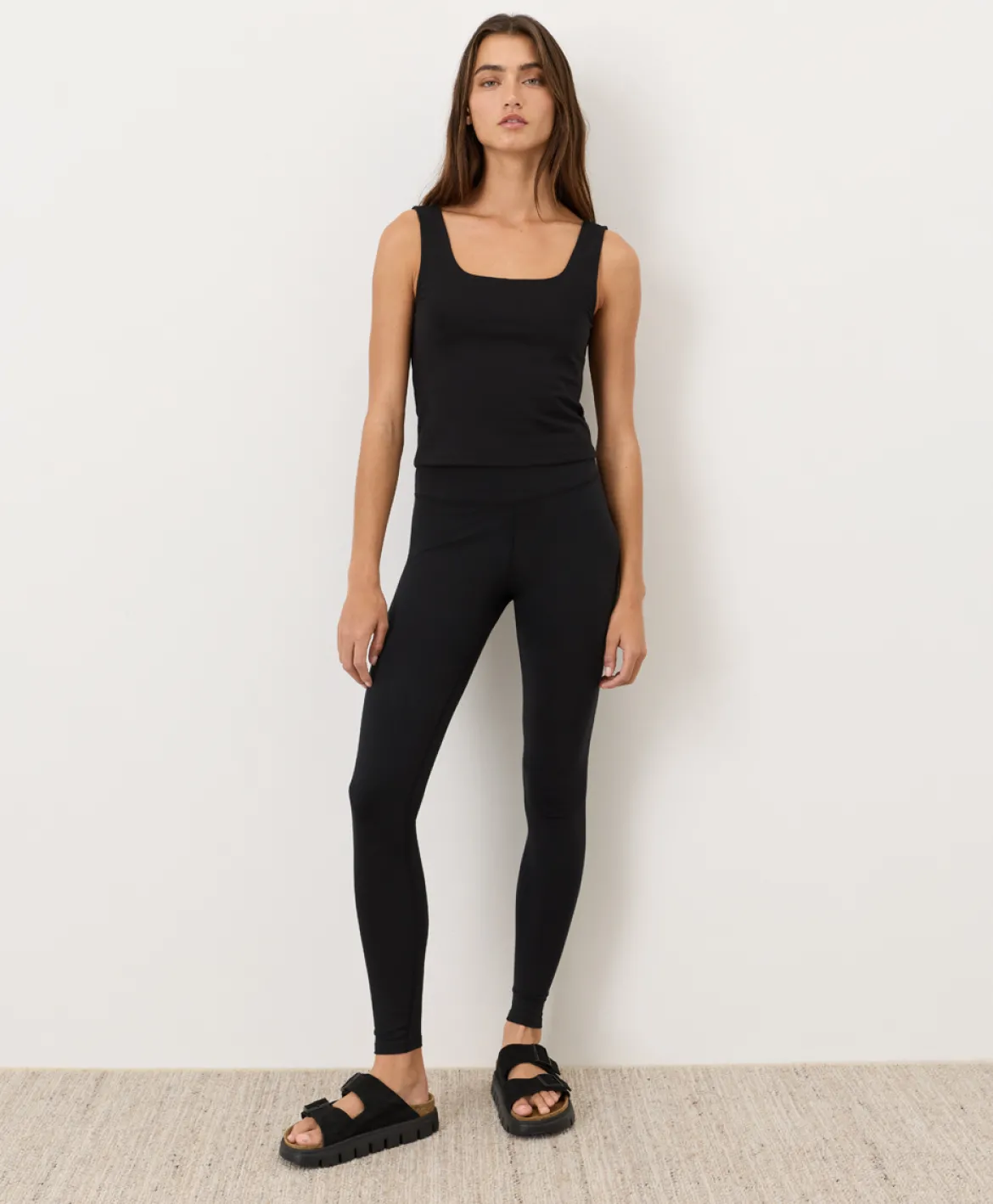 Organic On The Go-To Square Neck Tank