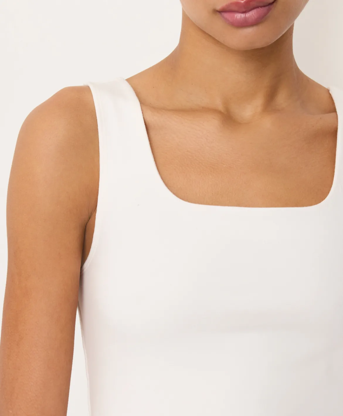 Organic On The Go-To Square Neck Tank