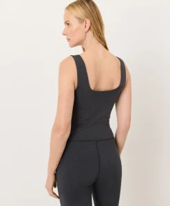 Organic On The Go-To Square Neck Tank