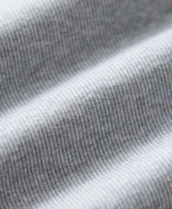 Organic Perfect Rib Crewneck Long Sleeve Tee