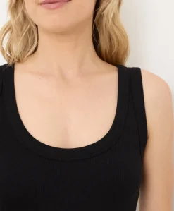 Organic Perfect Rib Scoop Neck Tank