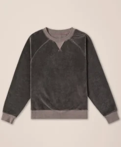 Organic Pure Velour Crew Sweatshirt